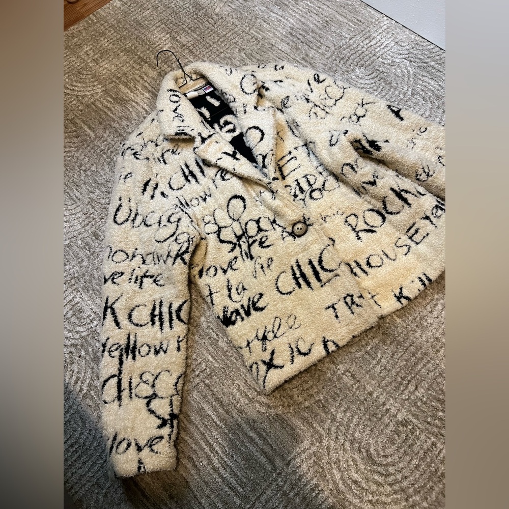 Vintage Painted Pony Graffiti Jacket size Medium